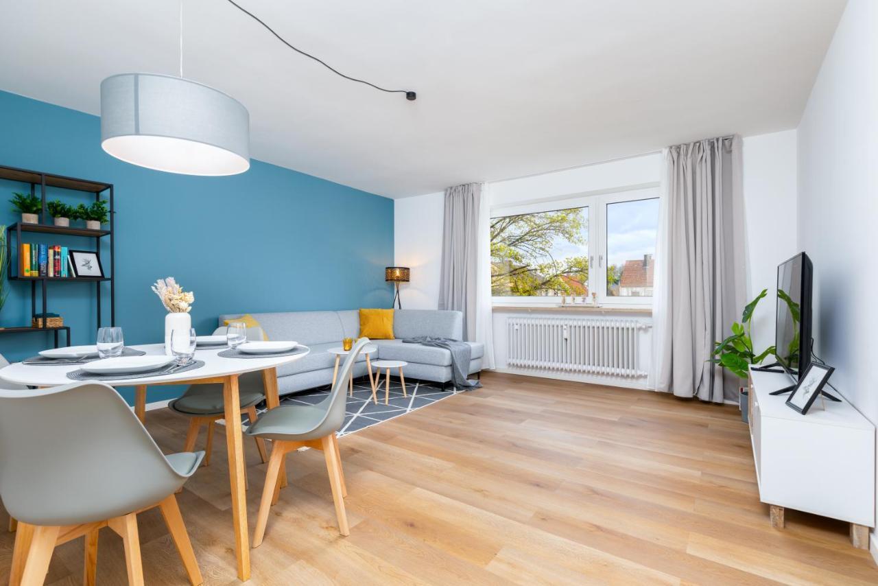 E&K Living - Design Apartment - 2 Bedrooms - Kitchen - Free Parking Augsburg Exterior foto