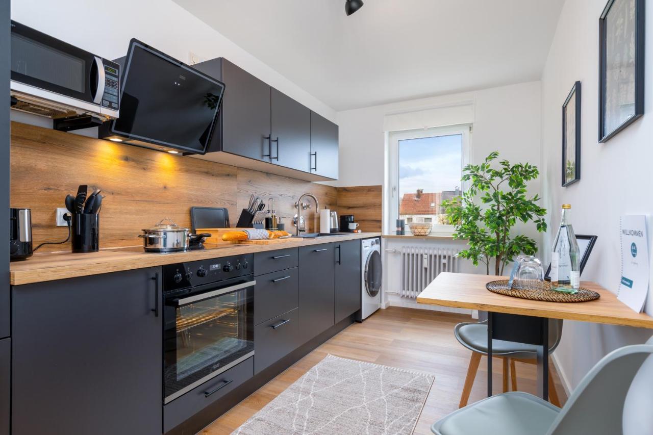 E&K Living - Design Apartment - 2 Bedrooms - Kitchen - Free Parking Augsburg Exterior foto