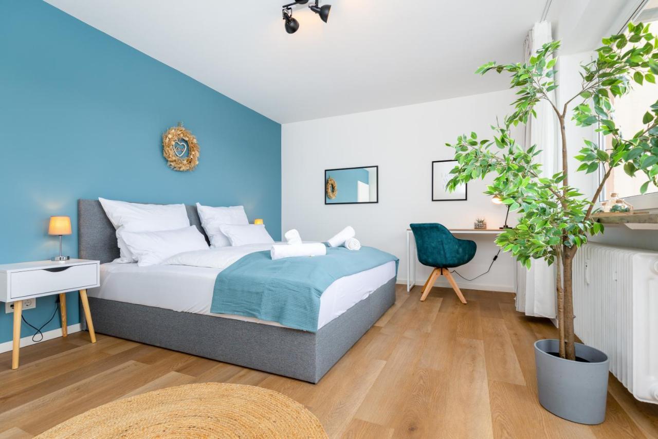 E&K Living - Design Apartment - 2 Bedrooms - Kitchen - Free Parking Augsburg Exterior foto