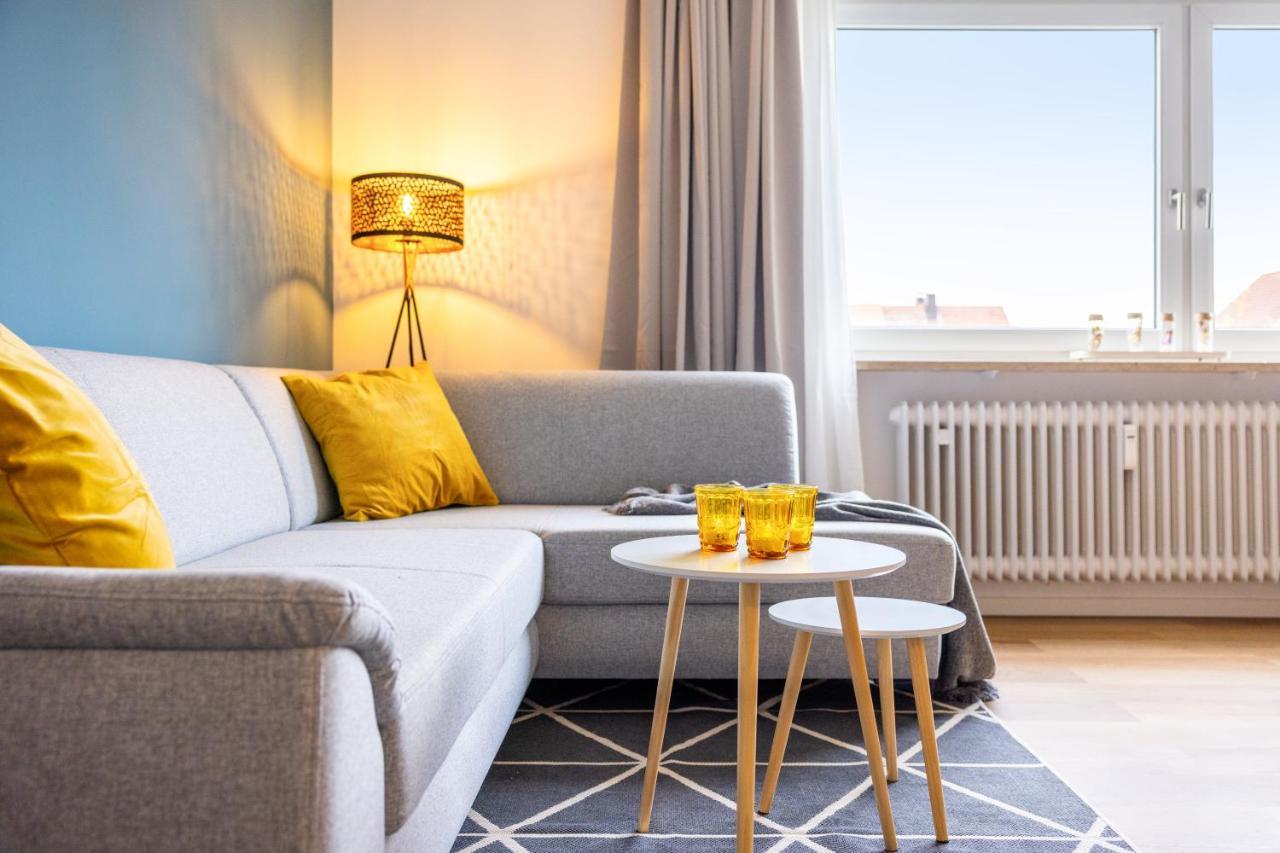 E&K Living - Design Apartment - 2 Bedrooms - Kitchen - Free Parking Augsburg Exterior foto